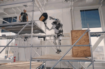 Boston Dynamics Reveals Off Atlas Robotic Working Building