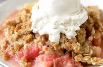 Rhubarb Crisp – Spend With Pennies